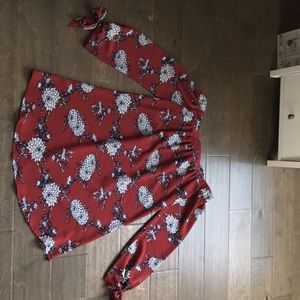 Off the shoulder dress